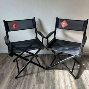 Vintage 80s Nike Promotional Directors Chair Set